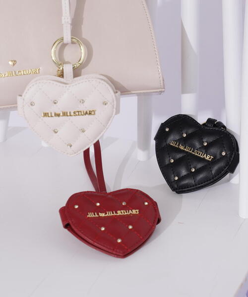 JILL by JILL STUART(ジルバイジルスチュアート)の「キルティングビジューミラーチャーム(キーホルダー・レディース・レッド/ホワイト/ブラック・FREE)」の12枚目の写真