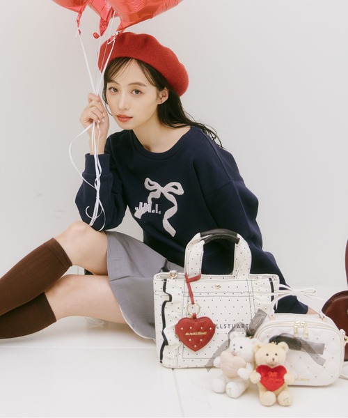 JILL by JILL STUART(ジルバイジルスチュアート)の「キルティングビジューミラーチャーム(キーホルダー・レディース・レッド/ホワイト/ブラック・FREE)」の19枚目の写真