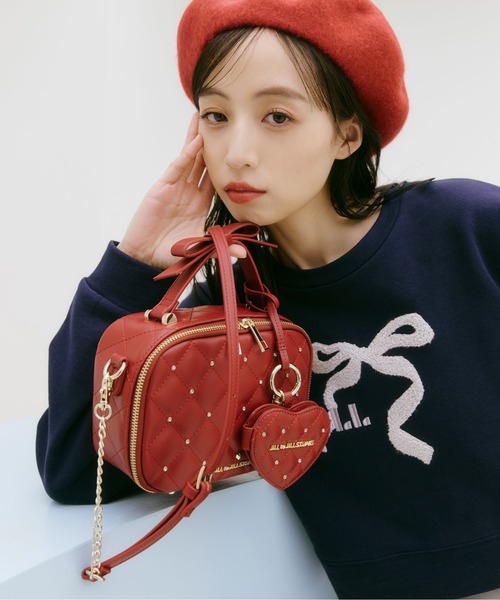 JILL by JILL STUART(ジルバイジルスチュアート)の「キルティングビジューミラーチャーム(キーホルダー・レディース・レッド/ホワイト/ブラック・FREE)」の20枚目の写真