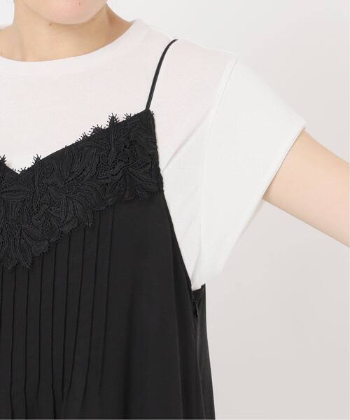 IENA（イエナ）の「《WEB限定/追加》レースキャミソールワンピース（ワンピース・レディース・ブラック・36/38）」の20枚目の写真