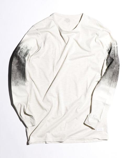 STAMPD（スタンプド）の「＜STAMPD＞ CONCRETE PRT LSL/Tシャツ（Tシャツ/カットソー・メンズ・グレー/ダークグレー・SMALL）」の2枚目の写真