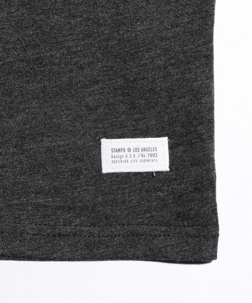 STAMPD（スタンプド）の「＜STAMPD＞ CONCRETE PRT LSL/Tシャツ（Tシャツ/カットソー・メンズ・グレー/ダークグレー・SMALL）」の6枚目の写真