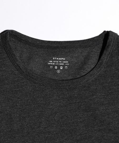 STAMPD（スタンプド）の「＜STAMPD＞ CONCRETE PRT LSL/Tシャツ（Tシャツ/カットソー・メンズ・グレー/ダークグレー・SMALL）」の8枚目の写真