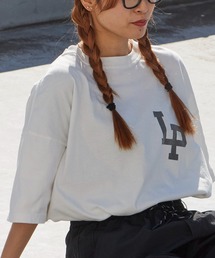 REMI RELIEF | REMI RELIEF/レミレリーフ HARD SP加工20/-天竺BIGサイズT(LP) 肩落ちシルエット ヴィンテージ Tシャツ 2026年春夏(Tシャツ/カットソー)