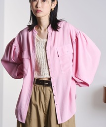 ROSE BUD | (GENE HEAVENS)COTTON PEARL BUTTON SHIRT(シャツ/ブラウス)