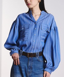 ROSE BUD | (GENE HEAVENS)COTTON PEARL BUTTON SHIRT(シャツ/ブラウス)