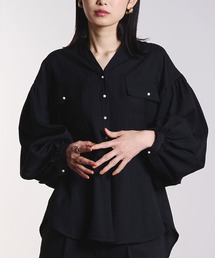 ROSE BUD | (GENE HEAVENS)COTTON PEARL BUTTON SHIRT(シャツ/ブラウス)