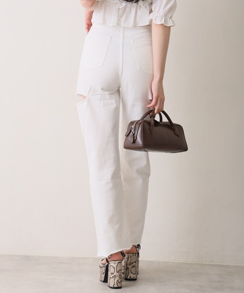 DEMETER(デメテル)の「2WAY ミニ バゲットバッグ(ショルダーバッグ・レディース・ブラック/レッド/キャメル/ブラウン/オフホワイト・FREE)」の18枚目の写真