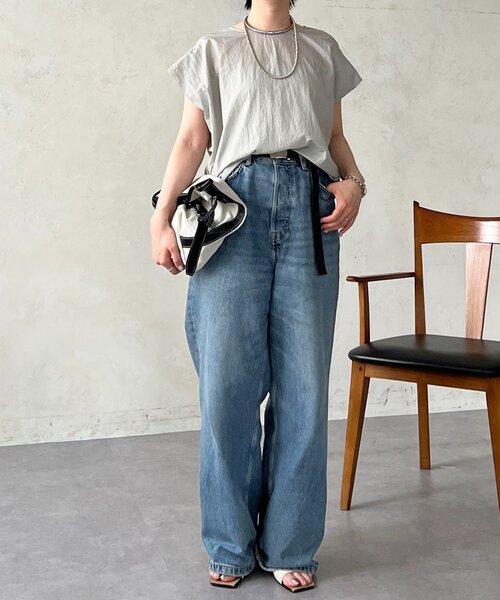 un dix cors(アンディコール)の「前後切り替えプルオーバー(Tシャツ/カットソー・レディース・ブラック/アイボリー・FREE)」の19枚目の写真
