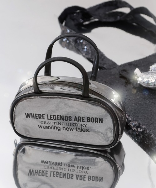 BAYFLOW（ベイフロー）の「BFボストンポーチ（ポーチ・レディース・ブラック/レッド/ブルー・0）」の2枚目の写真