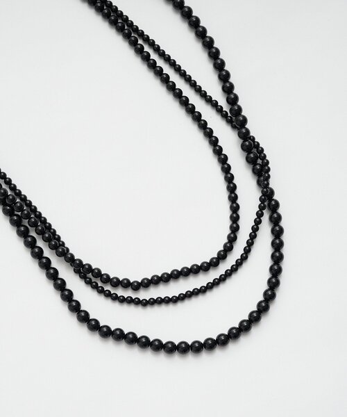 SHENERY（シーナリー）の「マルチアレンジボリュームネックレス（ネックレス・レディース・シルバー/ブラック・FREE）」の3枚目の写真