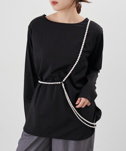 SHENERY（シーナリー）の「マルチアレンジボリュームネックレス（ネックレス・レディース・シルバー/ブラック・FREE）」の7枚目の写真