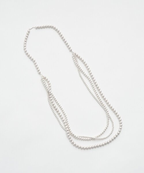 SHENERY（シーナリー）の「マルチアレンジボリュームネックレス（ネックレス・レディース・シルバー/ブラック・FREE）」の9枚目の写真