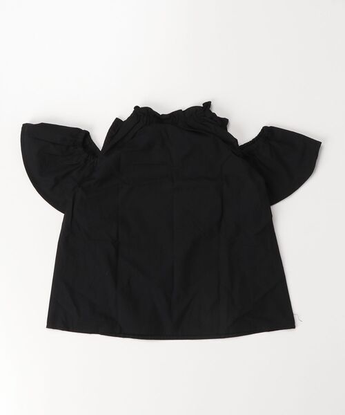 NHT（エヌエイチティー）の「NHT/エヌエイチティー オフショルダー ブラウス（シャツ/ブラウス・キッズ・ブラック・120cm/150cm/160cm/140cm/130cm/110cm）」の14枚目の写真