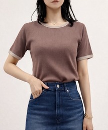 【ベーシックを、ひとさじモードに】テレコバイカラーT