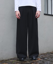 Regen Glanz(���[�Q���O�����c)��2 tuck straight slacks / �c�[�^�b�N�X�g���[�g�X���b�N�X(�X���b�N�X)