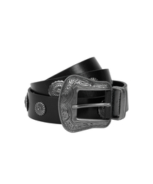 AAKAM | Western Concho Belt (Black)(ベルト)
