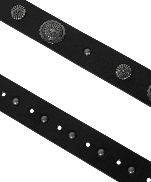 AAKAM（アーカム）の「Western Concho Belt (Black)（ベルト・レディース・その他・FREE）」の5枚目の写真