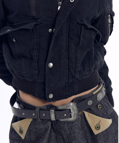 AAKAM（アーカム）の「Western Concho Belt (Black)（ベルト・レディース・その他・FREE）」の9枚目の写真