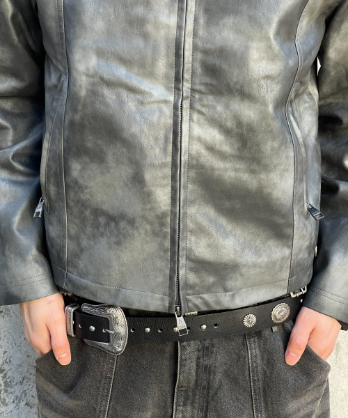 AAKAM（アーカム）の「Western Concho Belt (Black)（ベルト・レディース・その他・FREE）」の18枚目の写真