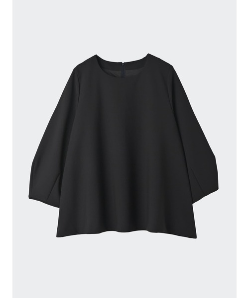 Brown&Street（ブラウンアンドストリート）の「【Refine】コクーンスリーブトップス（Tシャツ/カットソー・レディース・ブラック/ナチュラル・FREE）」の4枚目の写真