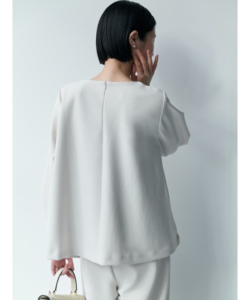 Brown&Street（ブラウンアンドストリート）の「【Refine】コクーンスリーブトップス（Tシャツ/カットソー・レディース・ブラック/ナチュラル・FREE）」の18枚目の写真