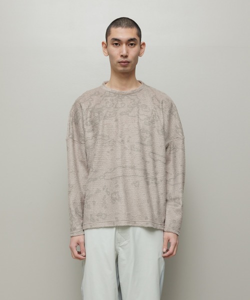 BAL（バル）の「POLARTECR ALPHA DIRECT PATTERN SWEATER（ニット/セーター・メンズ・ブラック/ブラウン/ベージュ・3/2/1）」の3枚目の写真