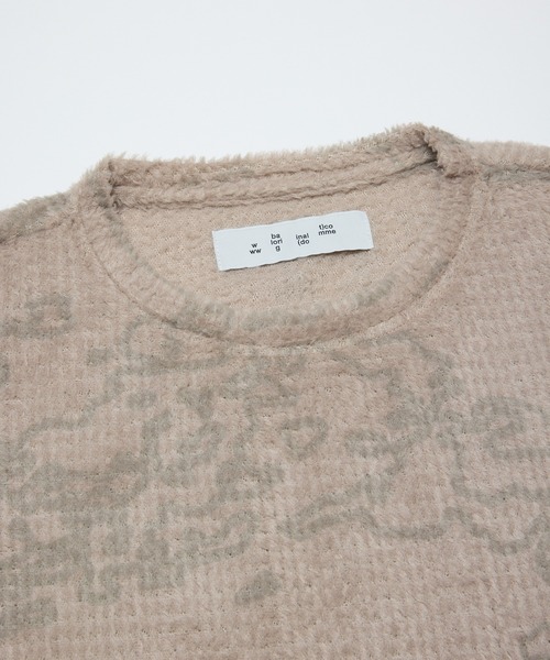 BAL（バル）の「POLARTECR ALPHA DIRECT PATTERN SWEATER（ニット/セーター・メンズ・ブラック/ブラウン/ベージュ・3/2/1）」の16枚目の写真