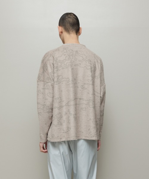 BAL（バル）の「POLARTECR ALPHA DIRECT PATTERN SWEATER（ニット/セーター・メンズ・ブラック/ブラウン/ベージュ・3/2/1）」の9枚目の写真
