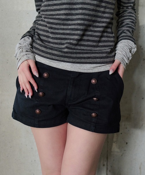 sedacle girl(セダクルガール)の「ナポレオンマイクロパンツ(その他パンツ・レディース・ネイビー/ブラック・MEDIUM/SMALL)」の8枚目の写真