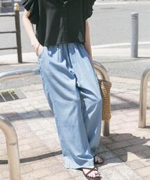 ITEMS URBANRESEARCH | 『洗濯可』レーヨンデニムワイドパンツ(デニムパンツ)