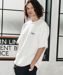 mt10385-cardboard knit T-shirt with two-tone embroidery Tシャツ(NR26S-19)
