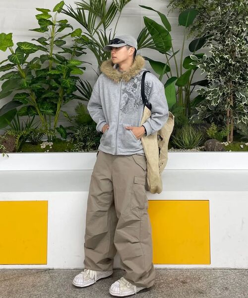 XERO（ゼロ）の「パラシュートカーゴオーバーストリングパンツ[ベージュ]（その他パンツ・レディース・その他・LARGE/MEDIUM）」の21枚目の写真