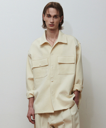 Beyond Closet（-）の「[COLLECTION LINE] カットカラー テーラード コットンジャケット アイボリー（その他アウター）」