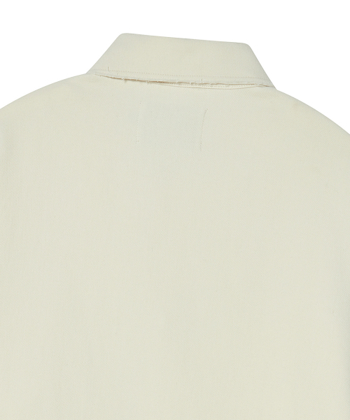 Beyond Closet（-）の「[COLLECTION LINE] カットカラー テーラード コットンジャケット アイボリー（その他アウター・メンズ・その他・LARGE/MEDIUM）」の5枚目の写真