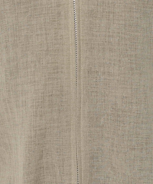 mysty woman（ミスティウーマン）の「シアーフードブルゾン 666530（パーカー・レディース・ベージュ/アイボリー/ブラック・FREE）」の18枚目の写真