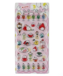 BAYBLO（ベイブロ）の「(KE)たまごあし シール ぷくぷく 交換 ぷっくりシール ステッカー ぷくぷくシール ぷっくり しーる ボンボン ドロップシール シール交換 子供 グッズ キッズ シール集め 3D 立体 3Dシール 立体シール おはじきシール レア ご褒美シール かわいいシール 男の子 女の子（その他雑貨）」