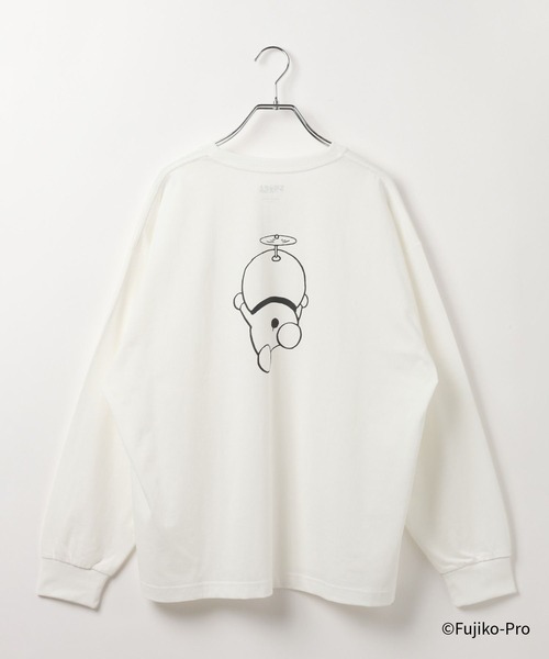 GLOBAL WORK(グローバルワーク)の「ドラえもん/ヘビロッTEE長袖/646963(Tシャツ/カットソー・メンズ・ダークグレー/ホワイト・MEDIUM/LARGE)」の11枚目の写真