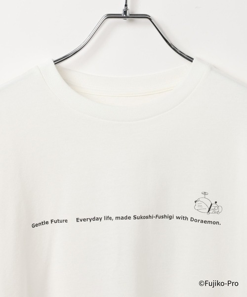 GLOBAL WORK(グローバルワーク)の「ドラえもん/ヘビロッTEE長袖/646963(Tシャツ/カットソー・メンズ・ダークグレー/ホワイト・MEDIUM/LARGE)」の14枚目の写真