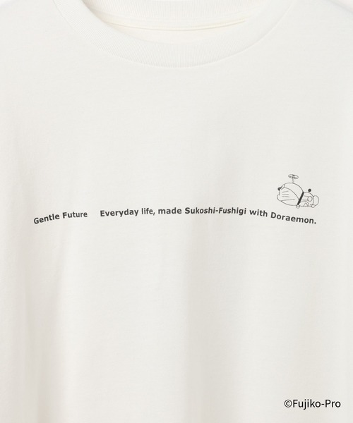 GLOBAL WORK(グローバルワーク)の「ドラえもん/ヘビロッTEE長袖/646963(Tシャツ/カットソー・メンズ・ダークグレー/ホワイト・MEDIUM/LARGE)」の18枚目の写真