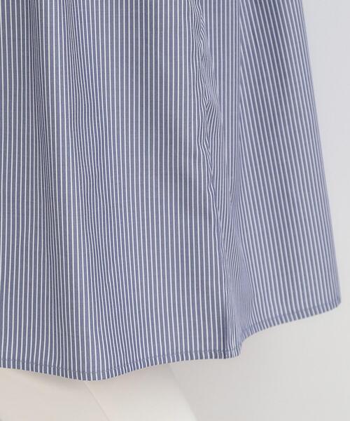 SHOO・LA・RUE(シューラルー)の「【S-LL/体型カバー】ストライプが爽やか ベストドッキングシャツワンピース(ワンピース・レディース・ブラック系4/ネイビー系4/ベージュ系その他7・04/03/02/01)」の22枚目の写真