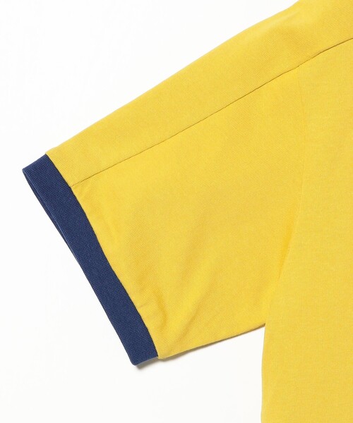 BEAMS BOY（ビームスボーイ）の「PUMA / T7 リンガー Tシャツ（Tシャツ/カットソー・レディース・ホワイト/イエロー・SMALL）」の8枚目の写真
