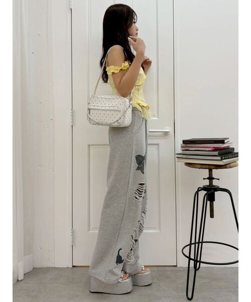 EVRIS（エヴリス）の「CHARMハンドBAG（ハンドバッグ・レディース・イエロー/ブラック/ホワイト・FREE）」の15枚目の写真