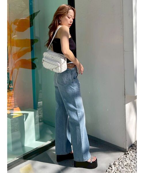 EVRIS（エヴリス）の「CHARMハンドBAG（ハンドバッグ・レディース・イエロー/ブラック/ホワイト・FREE）」の19枚目の写真