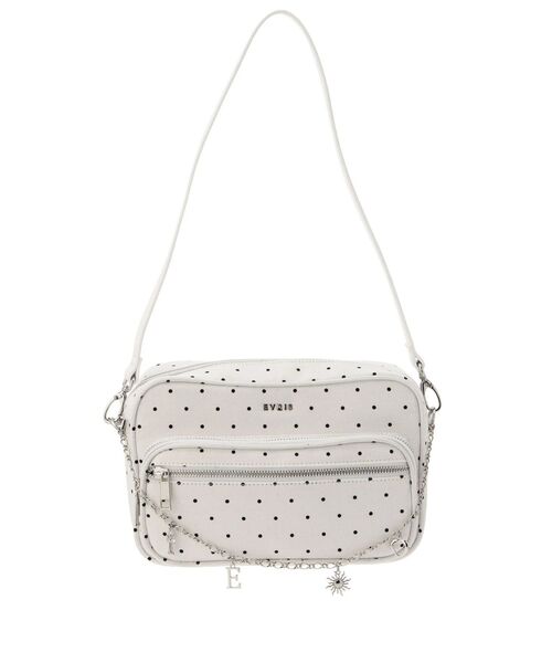 EVRIS（エヴリス）の「CHARMハンドBAG（ハンドバッグ・レディース・イエロー/ブラック/ホワイト・FREE）」の4枚目の写真