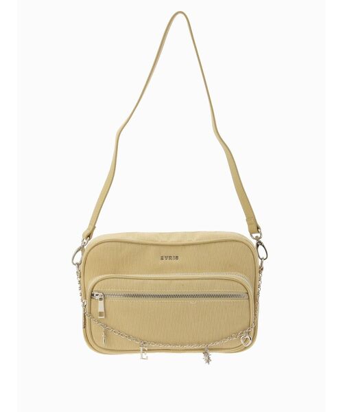 EVRIS（エヴリス）の「CHARMハンドBAG（ハンドバッグ・レディース・イエロー/ブラック/ホワイト・FREE）」の5枚目の写真