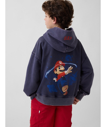 GAP（ギャップ）の「スーパーマリオブラザーズ ヴィンテージソフト リラックスフィット パーカー (キッズ)（パーカー）」
