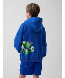 GAP（ギャップ）の「スーパーマリオブラザーズ ヴィンテージソフト リラックスフィット パーカー (キッズ)（パーカー）」