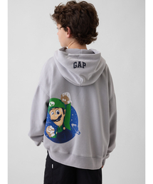 GAP（ギャップ）の「スーパーマリオブラザーズ ヴィンテージソフト リラックスフィット パーカー (キッズ)（パーカー）」
