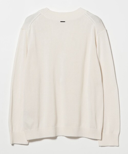 Demi-Luxe BEAMS(デミルクス ビームス)の「【5/14値下げ】コットンシルク Vネック プルオーバー(ニット/セーター・レディース・オフホワイト/ベージュ・ONE SIZE)」の12枚目の写真